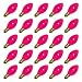 LiteSource 00050 - C7 Candelabra Screw Base Ceramic Pink 25 Pack Christmas Light Bulbs