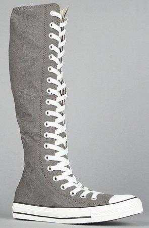 Converse The Chuck Taylor All Star XX-HI Zipper Sneaker in Charcoal - Shoes for Women product image