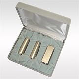 法人印鑑セット シルバーチタン LLMセット(丸寸胴21 丸寸胴21 角寸胴21mm)+Sケ ス付