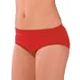 100% Stretch Nylon Low-Rise Cheerleading Brief Trunks, AL, Orange