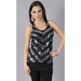 Buy ANDRA Reflective Dot Tank Dress by CutesyGirl
