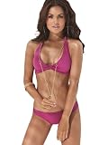 L*Space Sensual Solids 12 Tab Side Hipster Bottom
