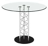 Zuo Modern Furniture Design Chardonnay Dining Table Tempered Glass 121111