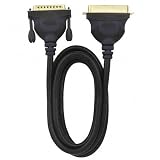 (Price/EA)Printer Cable, IEEE 1284, 36 Port, DB25 Port, 6', Black