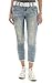 WallFlower Juniors Luscious Curvy Cropped Destructed Skinny Jeans
