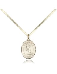 St. Sebastian Rugby Medal, Gold Filled, Medium, Dime Size
