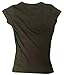 I Love NY New York Womens T-Shirt Spandex Tee Heart Black Large