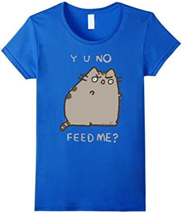 Women's You No Feed Me TShirt Small Royal Blue