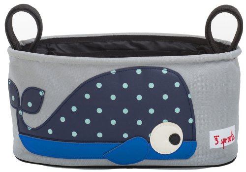 3 Sprouts Stroller Organizer, Whale