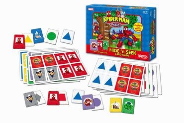 Childrens Toyshop  Toys : Spider-man Hide & Seek Game
