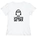 T-Shirt Womens White " I WAS A PORN ACTRESS IN East Timor " Countries Large