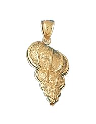 CleverEves 14K Gold Pendant Conch Shell 5.2 - Gram(s)