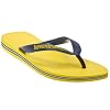 Havaianas Brasil Logo Unisex Yellow Citrus Rubber Flip Flop Sandals
