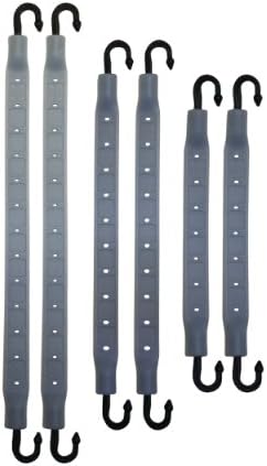 StrapGear Utility Strap (Stone Grey, 6-Pack)