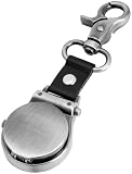 Edle Karabiner Gürtel Taschenuhr mit präzisem Quartz ETA Laufwerk Damen