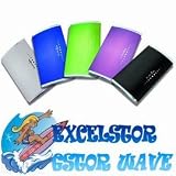 160GB Excelstor GStor Wave Portable External 2.5 Hard Drive (Purple Pink) GSMS5160-001