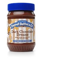 Peanut Butter and Co. Peanut Butter, Dark Chocolate Dreams, 16-Ounce Jars (Pack of 6)