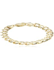 14k Yellow Gold Cuban Bracelet, 8"