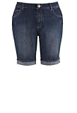 Avenue Plus Size Cuffed Denim Short