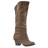 Fergalicious Women's Lexy Harness Boot, Taupe WC, 8 M US