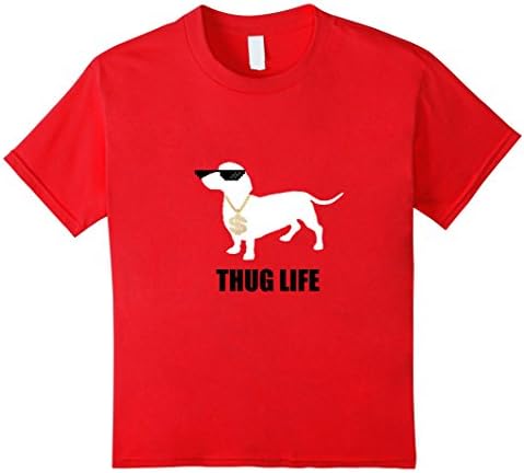 Kids Thug Life 4 Red