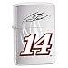 Zippo Tony Stewart with Signature Pocket Lighter (Silver, 5 1/2 x 3 1/2 cm)