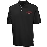 Texas Tech Red Raiders Black Pique Polo