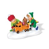Department 56 North Pole Teddy Bear's Truck Ride