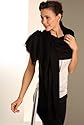 Pashmina Stola 100% Kaschmir schwarz