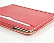 JAMMYLIZARD | ROT & BRAUN Ledertasche Smart Case Cover H�lle f�r iPad 2, 3 & 4, Schlaf-Wach Funktion kompatibel, Displayschutzfolie inkl.