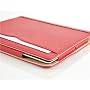Red & Tan Leather Wallet Smart Flip Case Cover for&hellip by JAMMYLIZARD