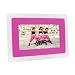 KitVision 7 inch Digital Photo Frame - Punk Pink