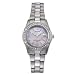 Accurist LB1240PP Ladies Stone Set Stainless Steel Bracelet MOP Dial Watch