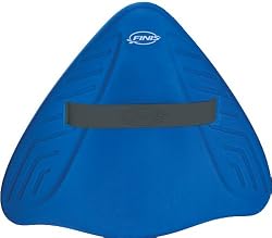 Alignment Kickboard Swim Trainer and Hand Strap - Blue