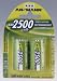 Ansmann NiMH Akku C Baby 2500 mAh 2er Pack