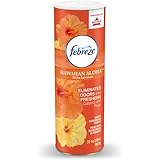 Febreze Hawaiian Aloha Room & Carpet Deodorizing Powder Endorsed by BISSELL, 32 ounces