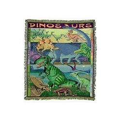 Dinosaurs Large Throw Blanket