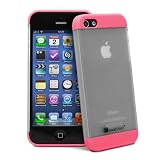 GreatShield GUARDIAN Series Double Slide Case for Apple iPhone 5 (Pink)