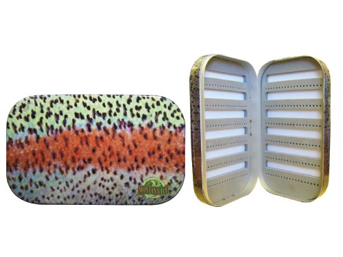River Camo Aluminum Fly Box