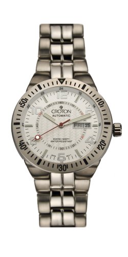 Croton Mens CA301077SSSL Stainless Automatic Watch