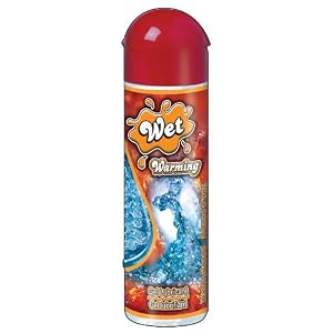 Wet Warming Gel Lubricant Bottle