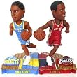 Forever Collectibles LeBron James & Carmello Anthony Bobble Mate