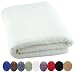 Luxury Combed Cotton Extra Large Bath Towel - White