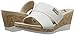 Anne Klein Sport Women's Pleasant Fabric Wedge Sandal, Black, 10 M US