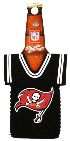 TAMPA BAY BUCCANEER BOTTLE JERSEY KOOZIE COOZIE COOLER