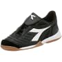 Diadora Men's Maracana ID Indoor Soccer Shoe,Black/White,10.5 M