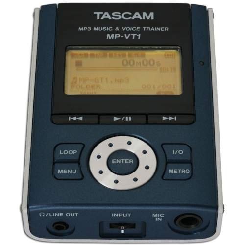 ティアック TASCAM 携帯MP3プレーヤー・トレーナー機能内蔵MEMORY PLAYER MP-VT1