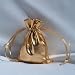 3x4 Metallic Lame Wedding Favor Gift Bags/Pouches - Gold (10 Bags)