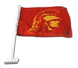 Southern California Trojans Head Logo Car Flag