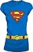 Search : Supergirl Costume Blue Juniors T-Shirt